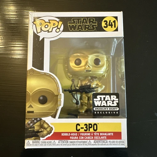 Star Wars - C-3P0 Smugglers Bounty Exclusive #341 Funko Pop! Movies