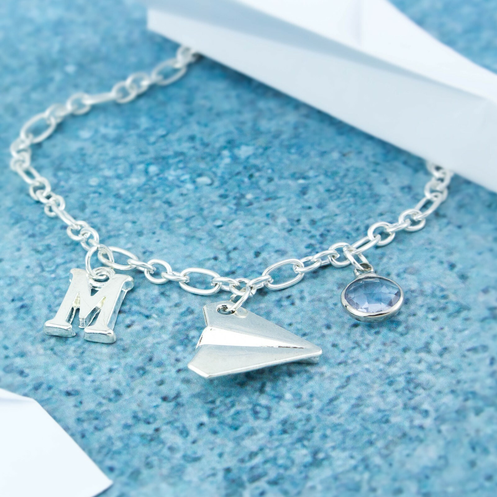 Paper Plane Bracelet, Personalised Gift, Origami Jewellery, Teenager Gifts