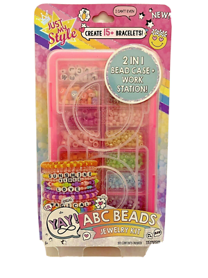 Bracelet Jewellery Making Kit Alphabet Beads DIY Arts Crafts Gift