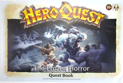 HEROQUEST Frozen Horror QUEST BOOK Avalon Hill NEW!!