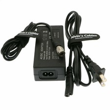 Sound Devices XL-WPH3 AC Power Adapter for 702T Recorder 4 Pin Hirose to 12V 4A