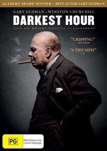Darkest Hour - Gary Oldman WInston CHurchill Region 4,2,5 Dvd Brand New & sealed - 第 1/1 張圖片