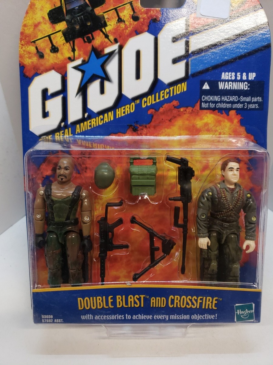Vintage 2001 GIJOE Collector's Special Edition Double Blast and