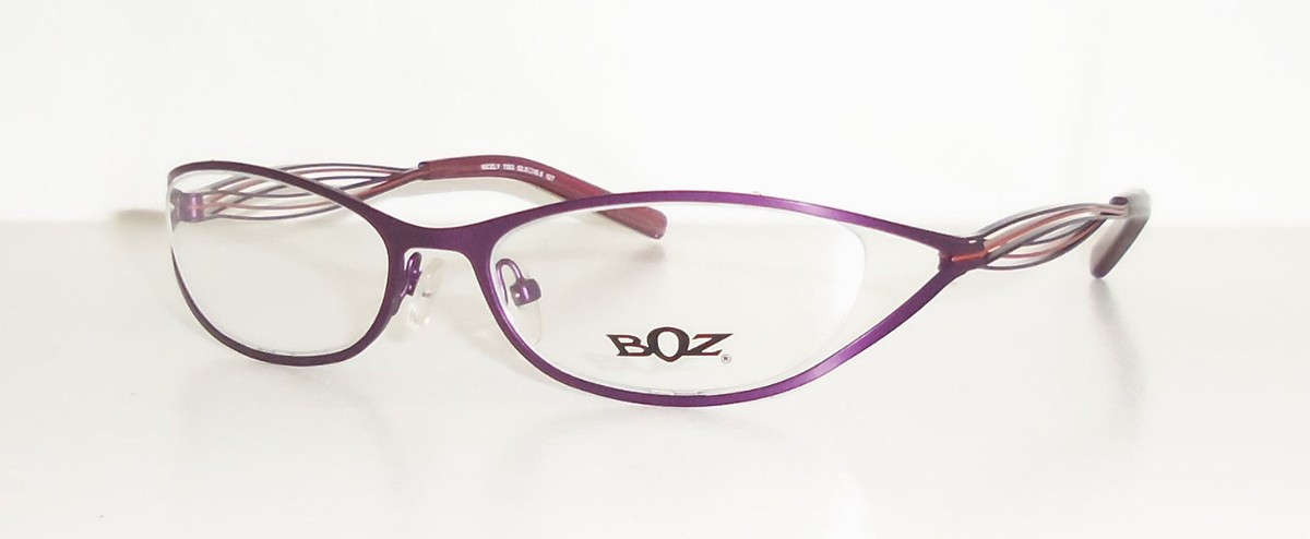 BOZ by J.F. Rey Eyeglasses Purple 7563 Nicely 52.5/16.5 127 BOZ by J.F. Rey Eyeglasses Purple 7563 Nicely 52.5/16.5 127