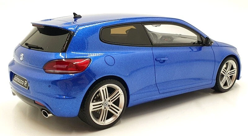 Otto Mobile 1/18 Scale Resin OT390 - VW Volkswagen Sirocco R - Blue - Photo 2/4