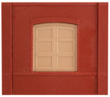 Woodland Scenics Design Preservation Dock Level Freight Door ~ HO Scale ~ 30106