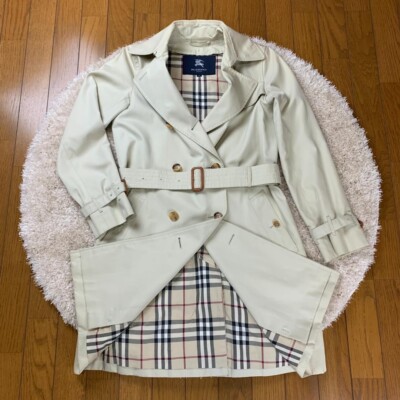 BURBERRY LONDON TRENCH COAT for Women Size Asian Fit 34(US32) USED