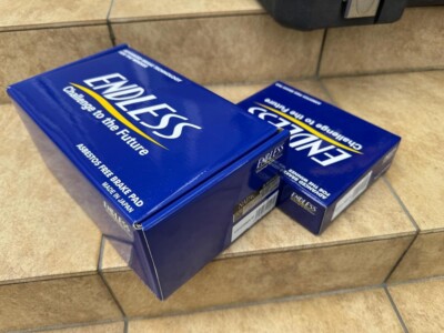 ENDLESS genuine MX72Plus RCP118 RCP117 GT-R R35 Brake Pads Set Front/Rear #09!