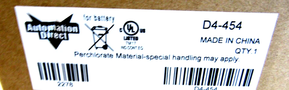 NEW AUTOMATION DIRECT D4-454 CPU MODULE 50/60HZ 50VA D4454 - Image 2 of 3