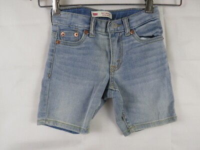 Vintage Levis 502 Demin Taper Shorts Red Tab Tag Relaxed fit Size 4reg