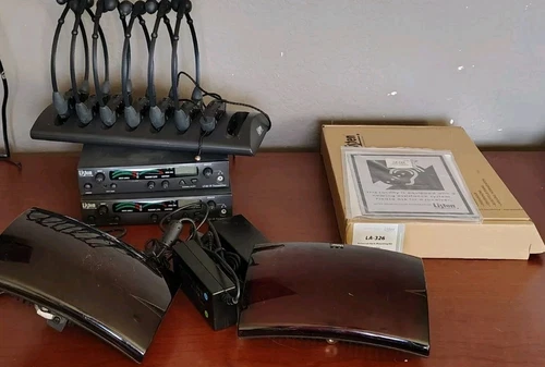 BIG LOT Listen LT-82 IR Transmitters LA-140-GY Radiator LR-42 Stethoscope LA-350