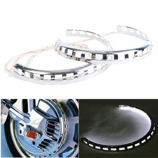 Led Light Ring Of Fire Brake Rotor Covers Fit For Honda Goldwing Gl1800 01-2017 Led Light Ring Of Fire Brake Rotor Covers Fit For Honda Goldwing Gl1800 01-2017