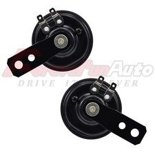 2x Horns 105db 12v Dc Universal Motorcycle Horn Car Utv Atv Boat Auto Super Loud