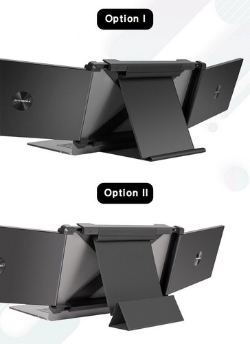 HD Dual Triple Tragbarer Monitor Extender Monitor Bildschirm für Laptop 13-17,3" - Zdjęcie 16 z 17