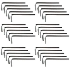 50Pcs 2.5mm Allen Wrench L-Shaped Hex Key Wrench Set Metric Hexagon Head Tool...