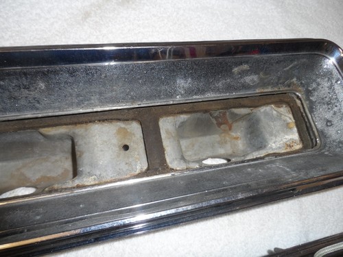 1967 1968 67 68 Camaro GM OEM Tail Light Bezels Back Plate 5959299 LH 5959300 RH - Picture 4 of 23