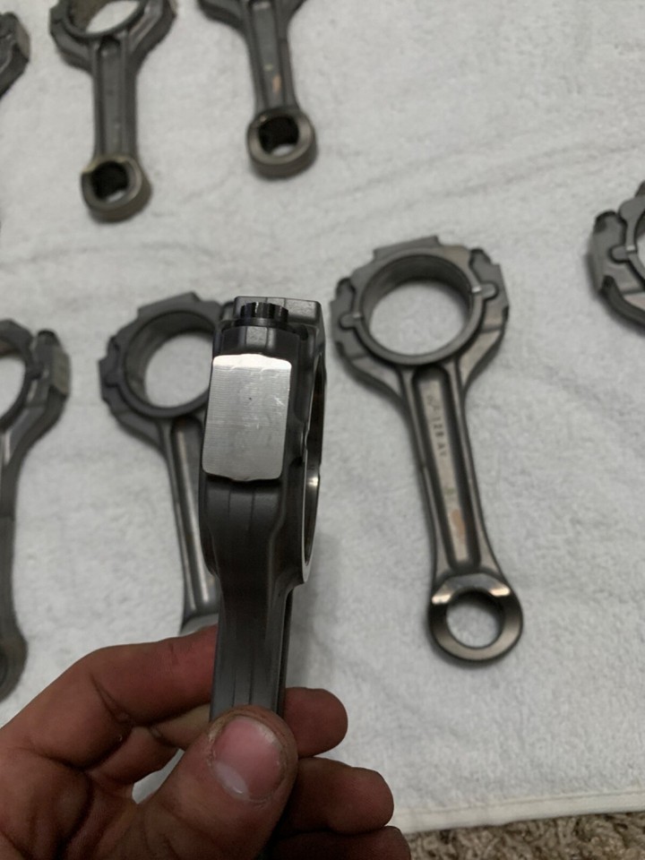 Full Set Of LS7 OEM Titanium Connecting Rods eBay
