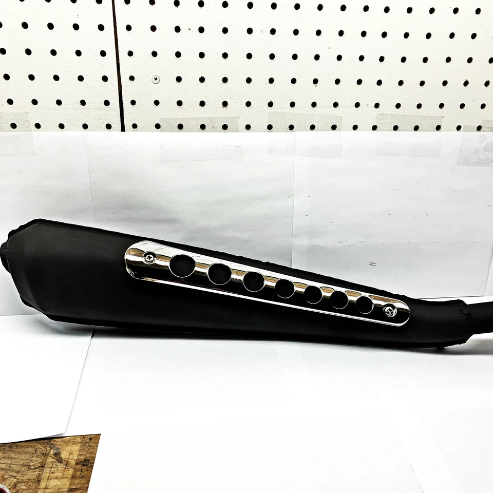 Reproduction Honda XL100 SL100 SL125 Exhaust Muffler Pipe 18300-331-621 69 70 71 - Image 4 of 4