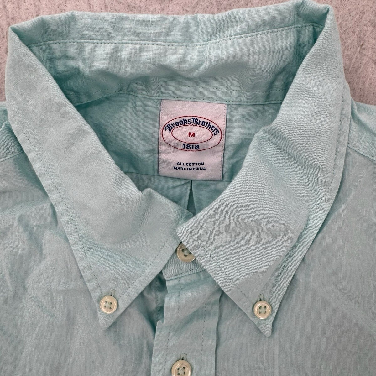 Brooks Brothers oxford shirts 1818 シャツ Brooks Brothers 1818 Dress Shirt Men 17.5 6/7 Button Up Long