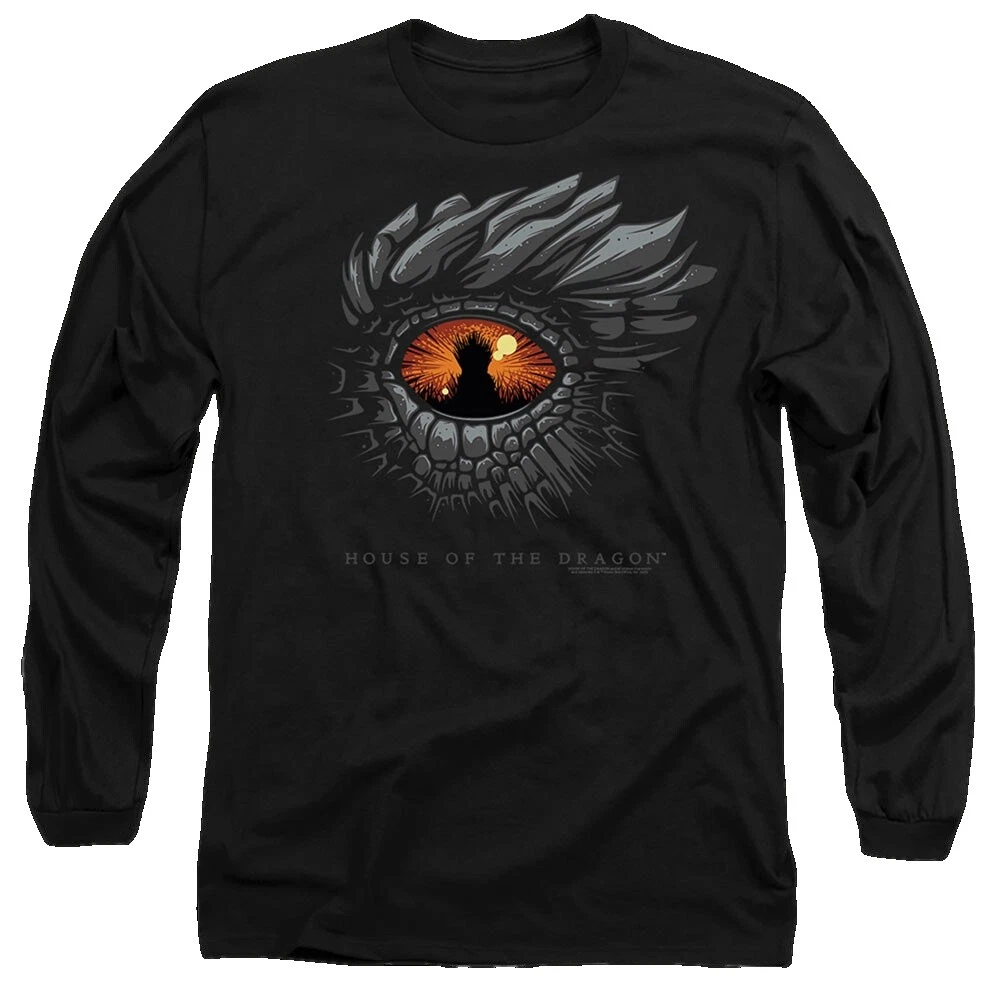 Dragon Long Sleeve Solid T-Shirts for Men