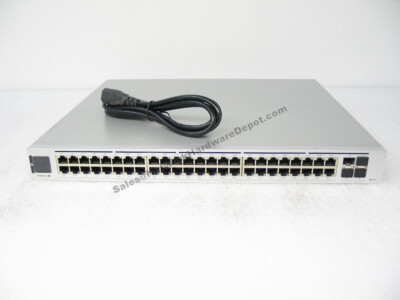 Ubiquiti USW-Enterprise-48-POE 48-Port PoE Gigabit Switch - 1 Year