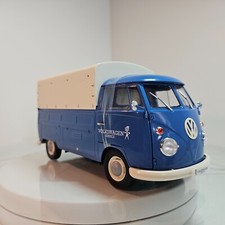 Solido S Volkswagen T1 Pick-Up Blue Die-Cast Metal Quality Made 1/18 NEW !