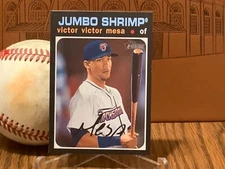 Victor Victor Mesa Miami Marlins Rising Prospect Nostalgic Topps Heritage 