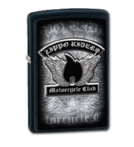 Zippo Genuine Refillable Cigarette Lighter Motorcycle #19 New With Box Rare