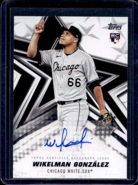 2026 Topps Wikelman Gonzalez Baseball Stars Auto RC Rookie #BSA-WG White Sox