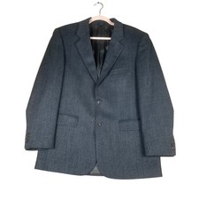 Brooks Brothers 346 Men Charcoal Gray Birdseye Wool 41R Blazer Sport Coat
