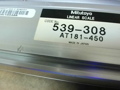 Mitutoyo 539-308 Linear Scale Encoder 24" w/o Cable AT181-450 - Reconditioned