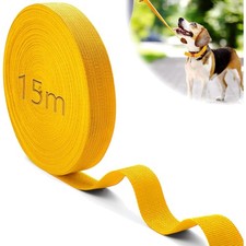 Strapazierfähiges Gelbes Gurtband 25mm aus Nylon - 15m für Reparaturen und mehr