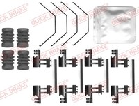 Quick Brake ZubehöRsatz Scheibenbremsbelag 109-0170 FüR Mazda CX 30 DM DT ED BP