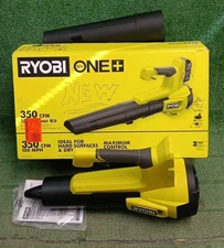 Ryobi ONE+ 18V 350CFM 100MPH Blower Kit PCLLB01B - NEW Open Box, TOOL ONLY