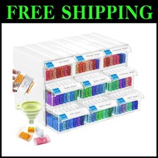 Efficient Diamond Painting Storage - 315 Slots, 9 Pack