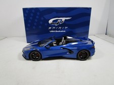 GT SPIRIT 1/18 VHTF BLUE/SILVER CHEVY CORVETTE C8 *READ DESCRIPTION*