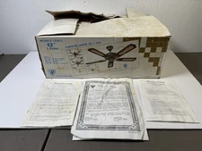 Vintage Canarm Pleasantaire 42” Ceiling Fan - As Is - For Parts - Untested