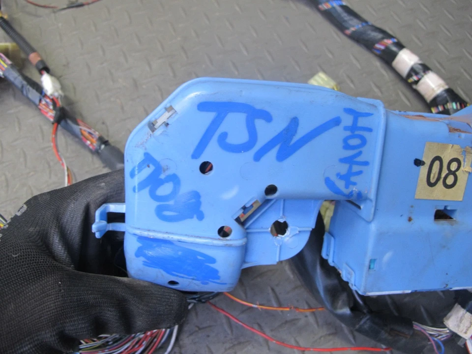 89-90 TOYOTA SUPRA MA70L 7MGE M/T BAHÍA DEL MOTOR Y CARROCERÍA ARNÉS DE CABLEADO INTERIOR OEM Foto 2 de 4