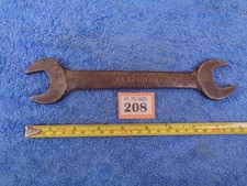 1944 1" A/F x 15/16" A/F WW2 Military Vehicle Spanner, War Dept 'Crows Foot'