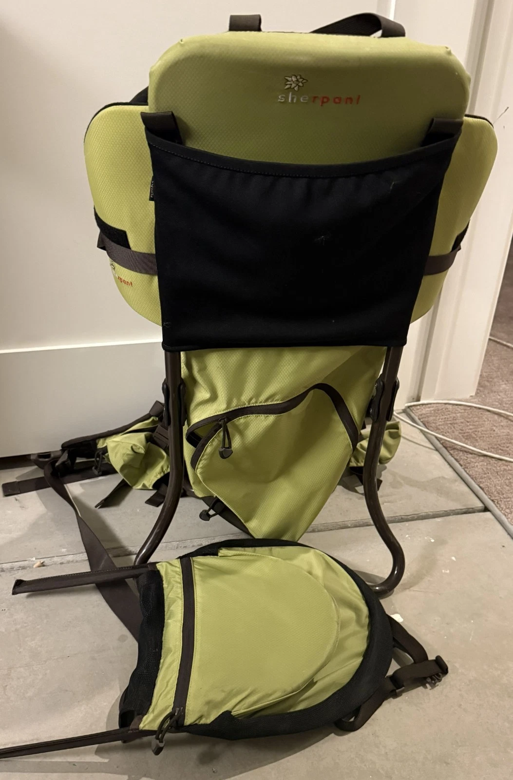 Sherpani Kid Carrier Hiking Backpack With Detachable Sun Shade