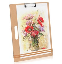 13" x 17" Artist Sketch Board with Handle - 13"x17", 1 Pack, Wood Tone
