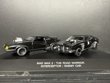 AUTOART 1/43 SCALE MAD MAX 2 THE ROAD WARRIOR INTERCEPTOR & ENEMY CAR 2 PACK