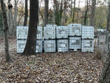  1X - 275 Gallon  NON FOOD GRADE IBC  Liquid/Solid Storage Tote Tank