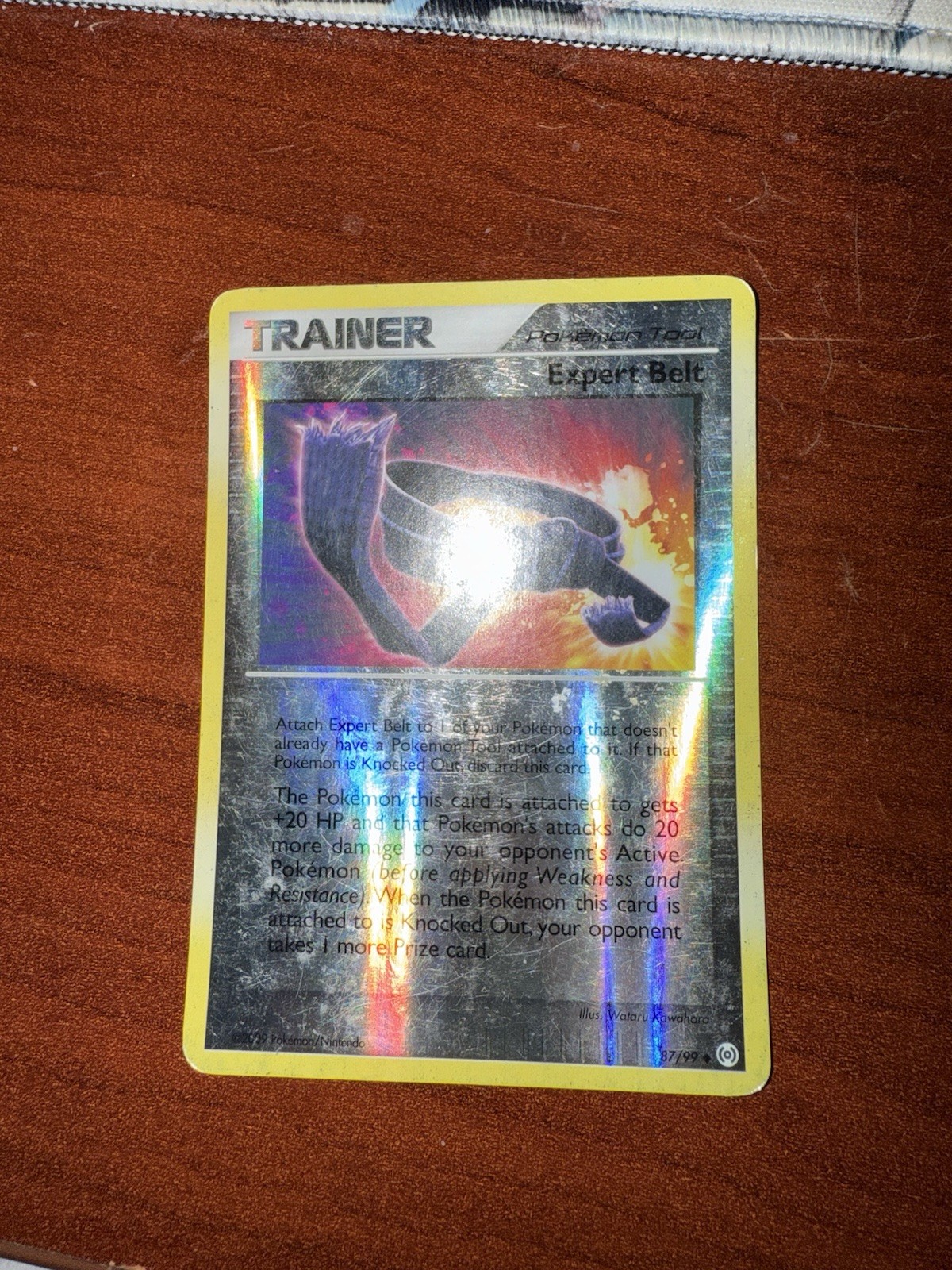 Expert Belt 87/99 Arceus Reverse Holo Pokémon Card 2009 HP