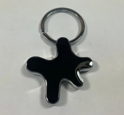 TROIKA  Fluid  Enamel Key Ring by Designer KARIM RASHID - NEW