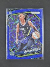 2025 Panini Prizm WNBA - Aziaha James #83 Blue Velocity Prizm (RC)