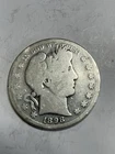 1898 S Barber Silver Half Dollar Good
