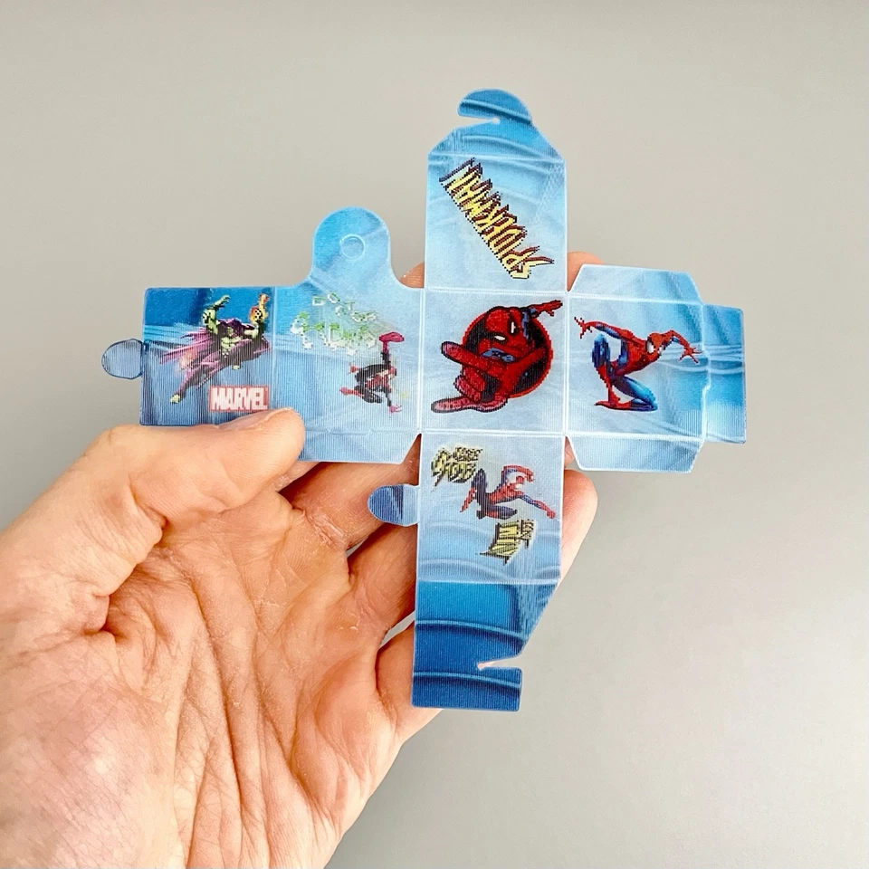 Marvel Spider-Man 2004 RARE PROMO Cube Figure Statue Comics Vintage Green Goblin Foto 4 de 4