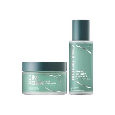 Isntree GIM PDRN Hydro Hüpfampulle + Deep Sleep Mask Set