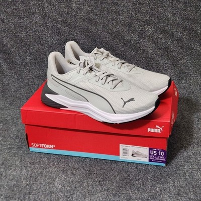 Puma Men's Disperse Gray Size 10 Shoes Soft Foam Lightweight Sneakers